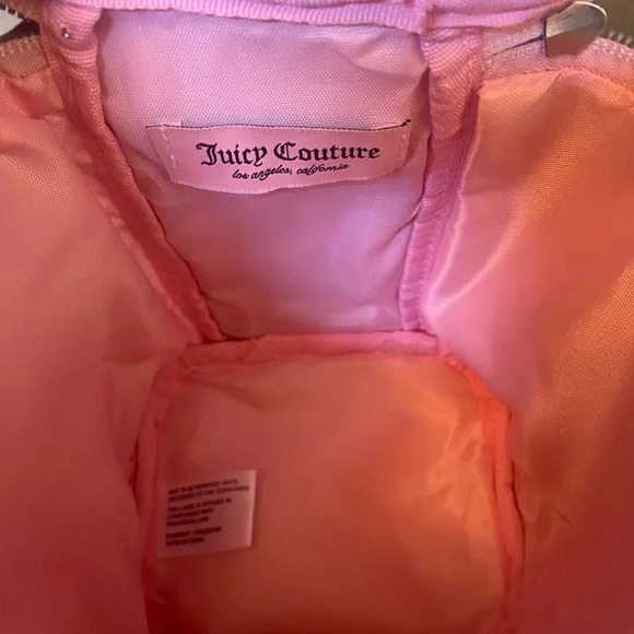 Juicy Couture Pink and Silver Cosmetic Bag - Picture 7 of 8